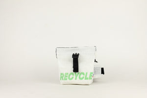 Roll-in S "édition limitée recycle materials" PIECE UNIQUE BLANC + VERT