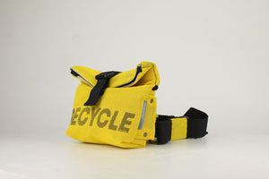 Roll-in S "édition limitée recycle materials" PIECE UNIQUE JAUNE MICROPERFORE