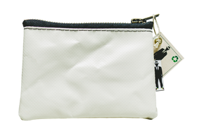 Porte-monnaie Calculette blanc cassé fermeture zip Dababo