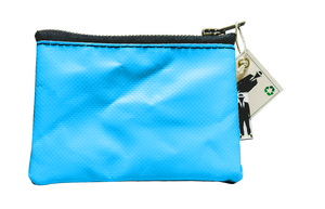 Porte-monnaie Calculette bleu ciel fermeture zip Dababo