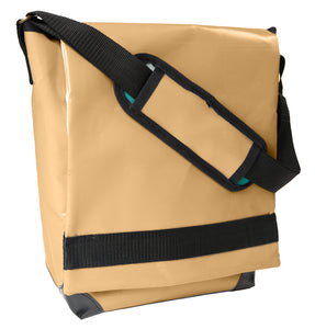 Sac marron messenger Dababo, modèle Transporter L .