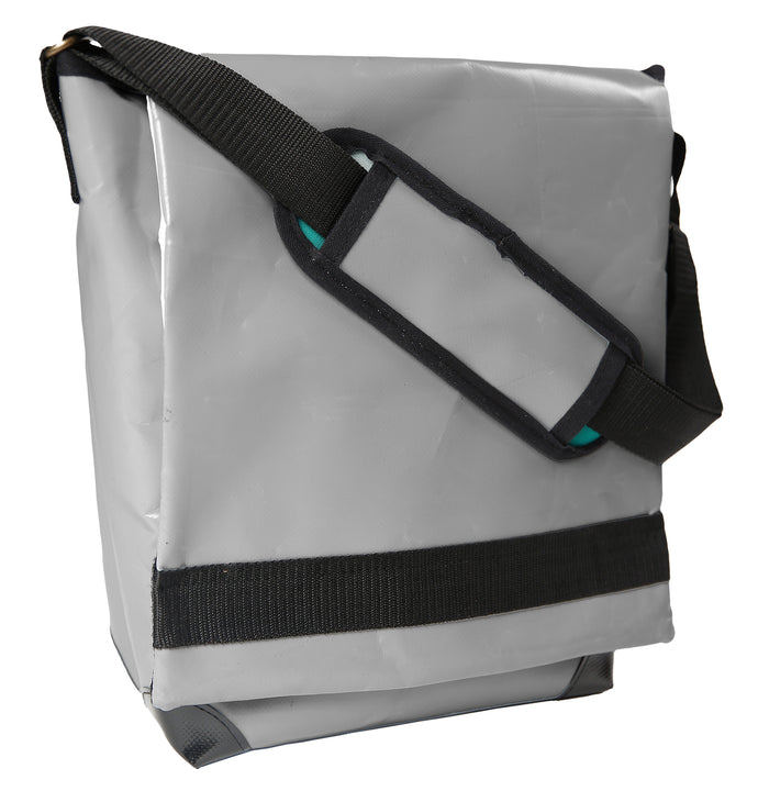 Sac gris messenger Dababo, modèle Transporter L .