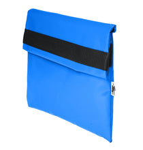 Charger l&#39;image dans la galerie, Pochette bleu-classic d&#39;ordinateur Dababo, modèle Ardoise S adapté aux ordinateurs 11 pouces en chutes de bâche de camion recyclées.