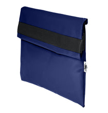 Charger l&#39;image dans la galerie, Pochette marine d&#39;ordinateur Dababo, modèle Ardoise S adapté aux ordinateurs 11 pouces en chutes de bâche de camion recyclées.