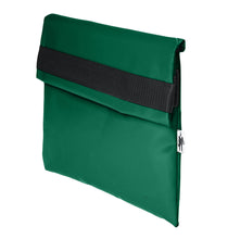 Charger l&#39;image dans la galerie, Pochette vert d&#39;ordinateur Dababo, modèle Ardoise S adapté aux ordinateurs 11 pouces en chutes de bâche de camion recyclées.