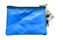 Charger l&#39;image dans la galerie, Porte-monnaie bleu-classic fermeture zip