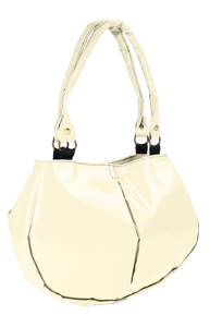 Sac à mains beige de la marque Dababo, modèle Everyday en chutes de bache de camions recyclées avec anse. Modèle féminin .
